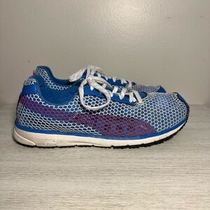 PUMA Women's Faas‎ 250 Running Shoe Blue Pink White women's size 8